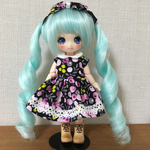 襟付きシンプルワンピースセット