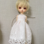 iMda1.7サイズ/真っ白ドレス