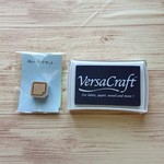 はんこ　インクセット　(台木なし、ミッドナイト)