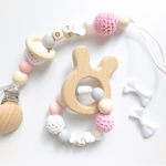 専用ページ♡おしゃぶりホルダー リング ストラップ 三点セット