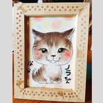 ワンちゃん猫ちゃん似顔絵＆アニマルフォトフレーム