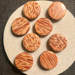 8pcs Handmade* 資材 B-342 coconut palm wood