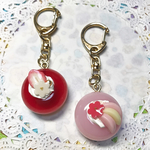 選べる2種類！flowerフルーツゼリーのキーホルダー