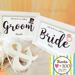 [送料無料]結婚式*受付サイン♡2枚セット