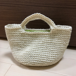 内布付き＊麻ひもバッグ