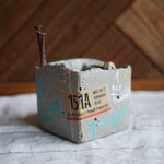 JUNKセメント鉢
