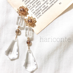 hanashizuku earring [イヤリング]///ウェディング、結婚式やパーティにも 