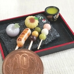 『 癒しの和菓子セット(A) 』(ミニチュアフード,フェイクフード,食品サンプル)