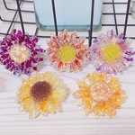 ひまわり 花 フラワー ヘアゴム