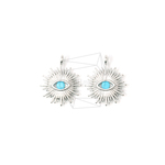 PDT-1448-MR【2個入り】イーブルアイペンダント,Evil Eye Stone Pendant