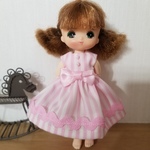 オビツ11　服　ワンピース　双子　お揃い