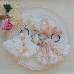 *～ペア＊2組set＊ローズ・ドレスset～* ミニスウィーツドール*オビツ11*