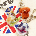制作実績6000個✨愛犬💕 愛猫💕アクリル製ペットキーホルダー ペットメモリアルグッズ 日本製 made in JAPAN