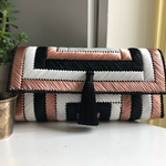 再販売☆ 春のnew♡人気デザインクラッチバック カッパーオレンジパーティバック結婚式二次会