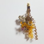 アンティークフラワーのブーケピアス