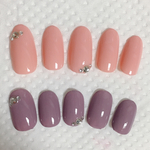 単色シンプルネイル ネイルチップ