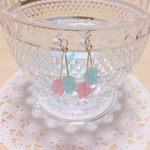 こんぺいとう×パールのイヤリング