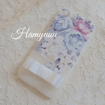 ローズ フラワー ホワイトリボン付 iPhone 7/8ケース