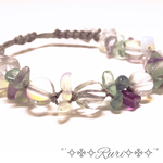 再販＊3༅೫月虹೫༅ 天然石 パワーストーン ブレスレット