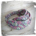 ヴィンテージ ハワイアンプリント ヘアバンド クロスターバン 