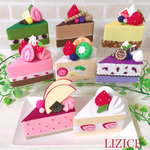 フェルトのお洒落なケーキ屋さんごっこ♡