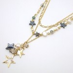 ✱３way ✱ 星の輝くネックレス ✱