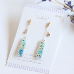 flower  ロングピアス/イヤリング