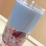 お買い得＊現品限り   アロマキャンドル ＊violet＊ラベンダーの香り