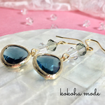 ✴︎Brilliance of deep sea ✴︎高品質✴︎限定1点✴︎スワロフスキー✴︎Ａ級ガラス