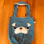  パグFaceBag  ブルー