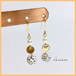 アロマ香るピアス／イヤリング オーロラ