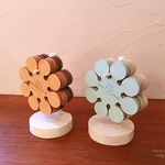 フラワーコースター６枚セット&スタンド