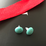 一粒ターコイズピアス/イヤリング