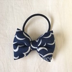 liberty リバティ☆ふわもこリボンのヘアゴム