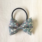 新作！！liberty リバティ☆ふわもこリボンのヘアゴム