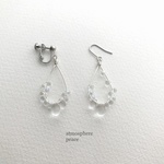 Mirage（clip-on/pierced earrings）