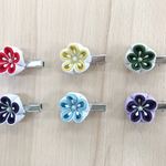 お花のコンコルド（小）＊つまみ細工