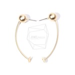 ERG-693-MG【2個入り】カーブバーピアス,Curved Bar Dangle Post Earring