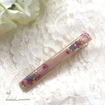 花びらヘアクリップ【pink】