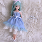 レースドレス♡リカちゃん♡ブルー