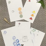 夏向けポストカード５枚組