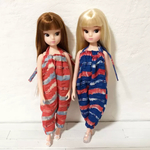 【ラスト再販】 初代ちゃんサイズ.夏のオールインワン♡ 【ブルー】