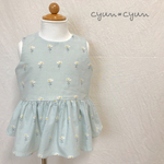 ペンギンチュニック❁︎ホワイトレースフラワー❁︎