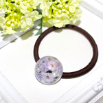 かすみ草ヘアゴム《Lilac》