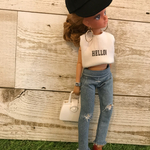 リカちゃん服 ダメージカットオフ
