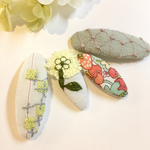 ミナペルホネンஐ リバティ パッチンピン 4点セット ⑅◡̈*キッズ&ベビー✦ฺプレゼントにも