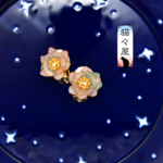 蓮イヤリング