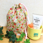 たくさん入るコップ袋【苺】