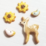 バンビのアイシングクッキーセット《 Ｆ 》 (ミニチュアスイーツ)