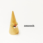 新作 スワロフスキーのトゥーリング スター（ローズゴールド）